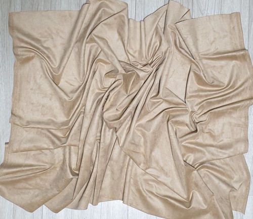HEAVY JACKET GRADE FAUX SUEDE LEATHER LIKE FABRIC CLOTH CAR UPHOLSTERY SOFA 60"W - Picture 25 of 552