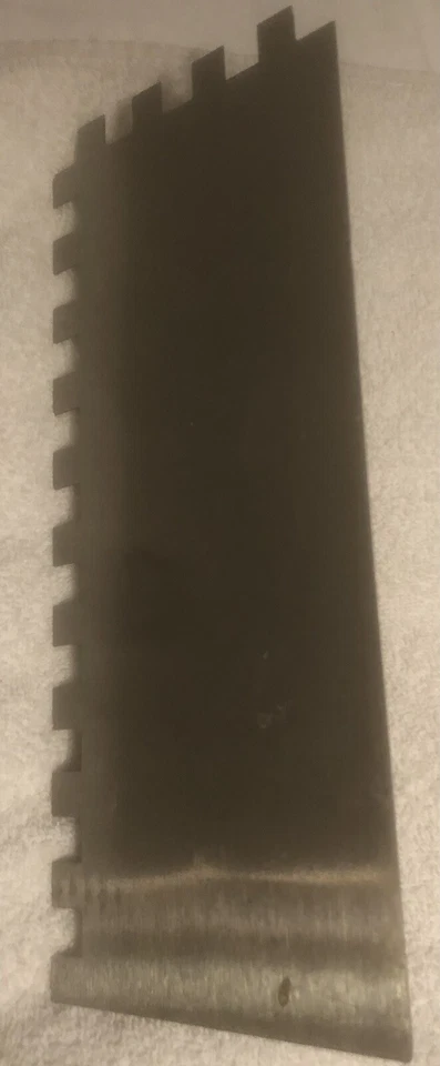 Paleta de suelo de muesca cuadrada Blue Hawk 1/2x1/2x1/2 ¡Nueva! Foto 4 de 4