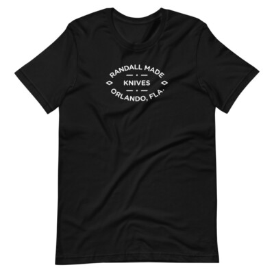 RANDALL KNIVES Graphic Tee Shirt Knife Black Unisex t-shirt