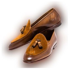 Handmade Men's Brown Alligator Texture Shoes, Lace Up Dress Shoes, Sale !!!