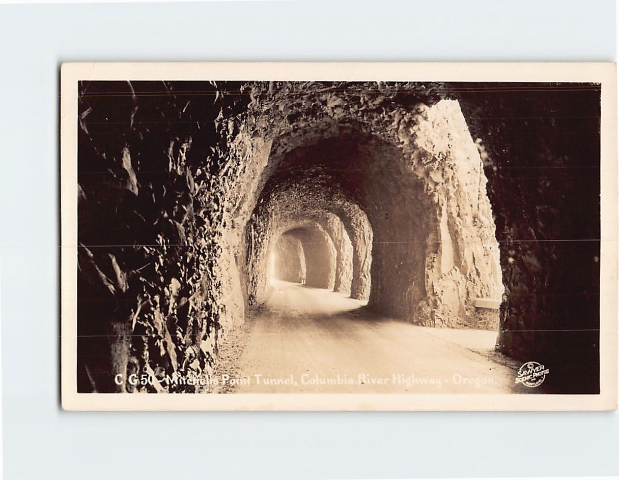 Mitchell Point Tunnel Columbia River Highway Oregon E-308111 | eBay