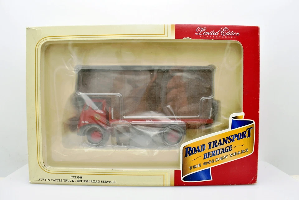 Modellino Camion scala 1:50 Austin cattle truck modellismo statico Corgi diecast - Immagine 2 di 4
