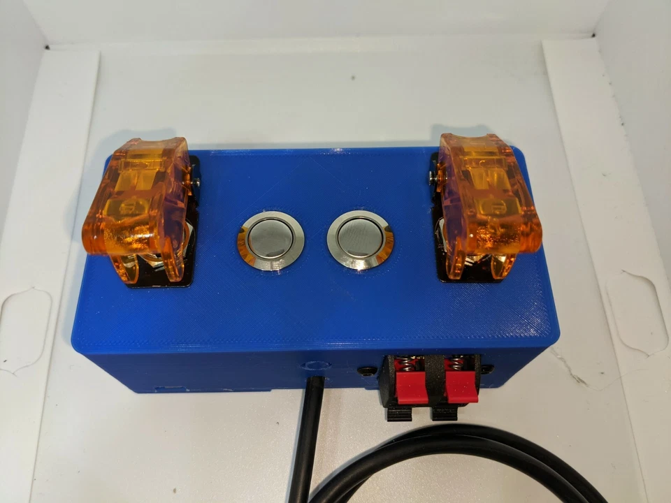 Customizable Apex Neptune Breakout Box 2x Toggle Switches Push Terminal - Image 2 of 4