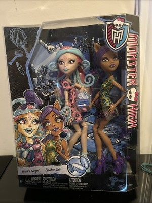 Monster high viperine gorgon and clawdeen wolf, Scare & Makeup Set