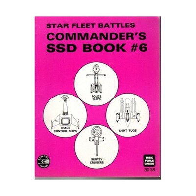 Task Force SFB Commander's SSD Book #6 VG