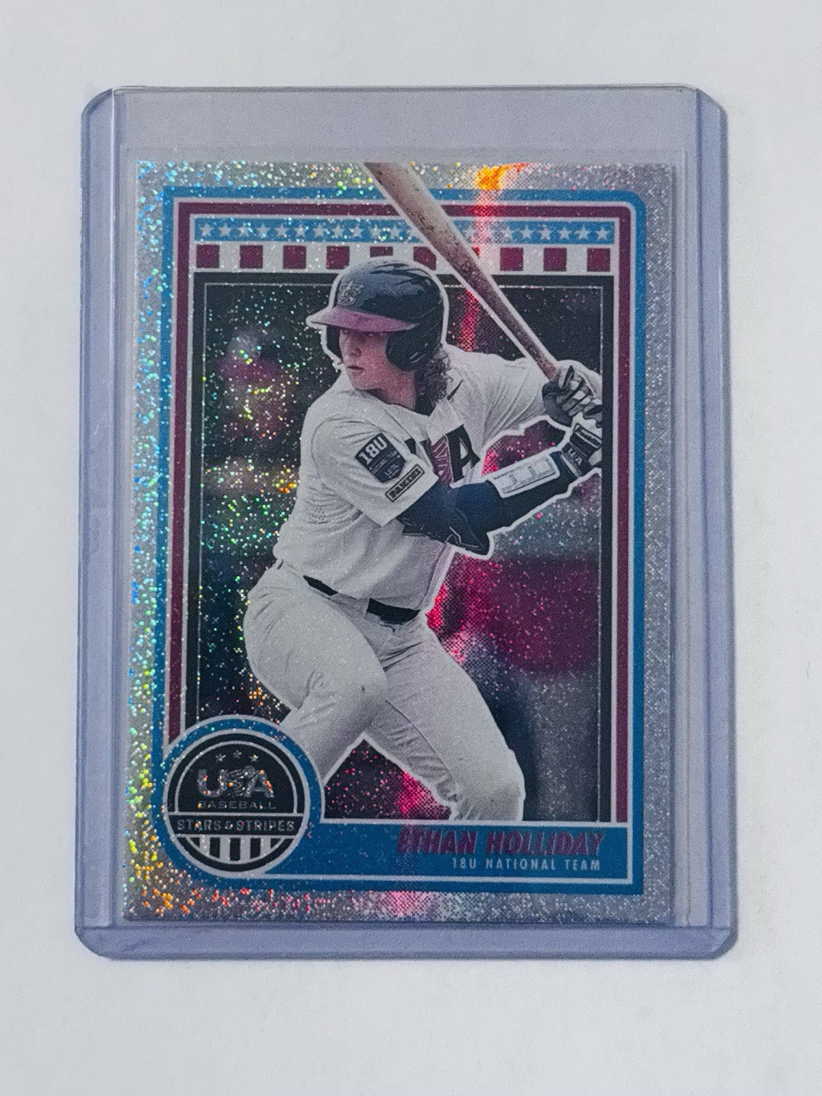 2025 Panini Stars And Stripes - Ethan Holliday - Speckle - 18U National Team #67