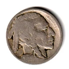 1915 D Buffalo nickel original NOT acid treated ag