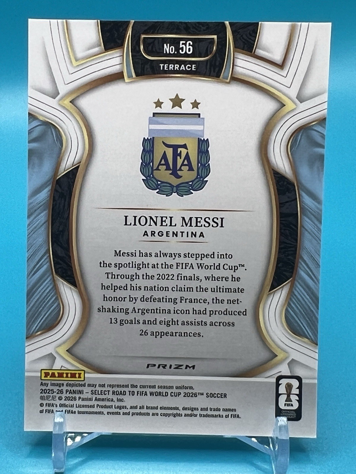 Panini Select RTWC 2026 Lionel Messi 9 Card Lot Prizm pink #’d, pink ice, mojo view 6