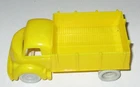 Marx 1950s Freight Terminal Yellow Stake Bed Truck