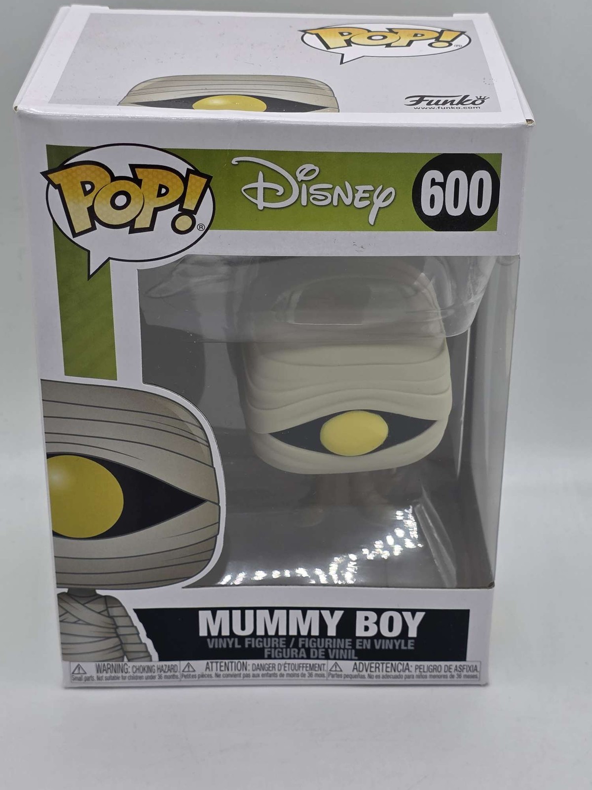 Caja Ligeramente Dañada | Mummy Boy Pesadilla Antes De Navidad Funko Pop Disney #600