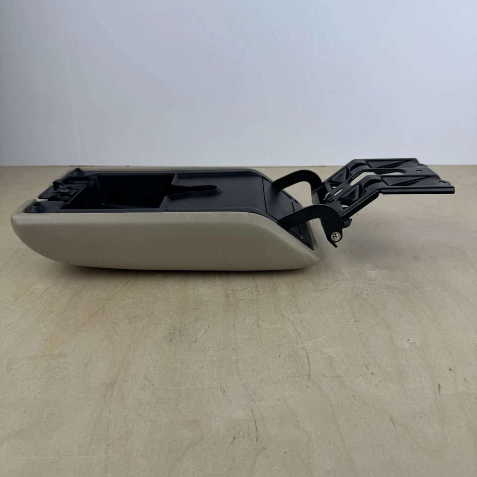 Toyota Avalon 2000-2004 consola central beige cuero tapa reposabrazos conjunto OEM Foto 4 de 4