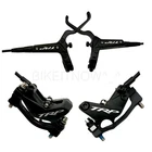 TRP DH-R EVO 4-Piston Hydraulic Disc Brake Set F+R 900/1650mm Black 220/223