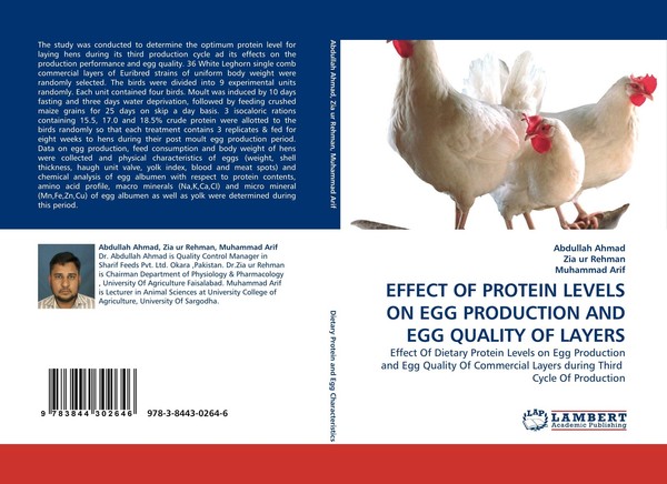 Effect OF Protein Levels ON EGG Production AND EGG Quality OF Layers Abdullah Ah-image