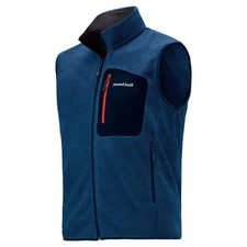 MONTBELL CLIMAPLUS 100 Zip Vest Men's Asian Size