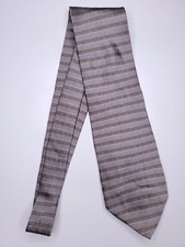 Dkny Mens Formal Necktie 56"Lx3.75"W Gray Neck Tie