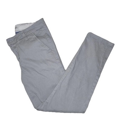 Carbon Freedom Men s 30 Flex Gray Slim Fit Chinos Casual Everyday Pants Skinny