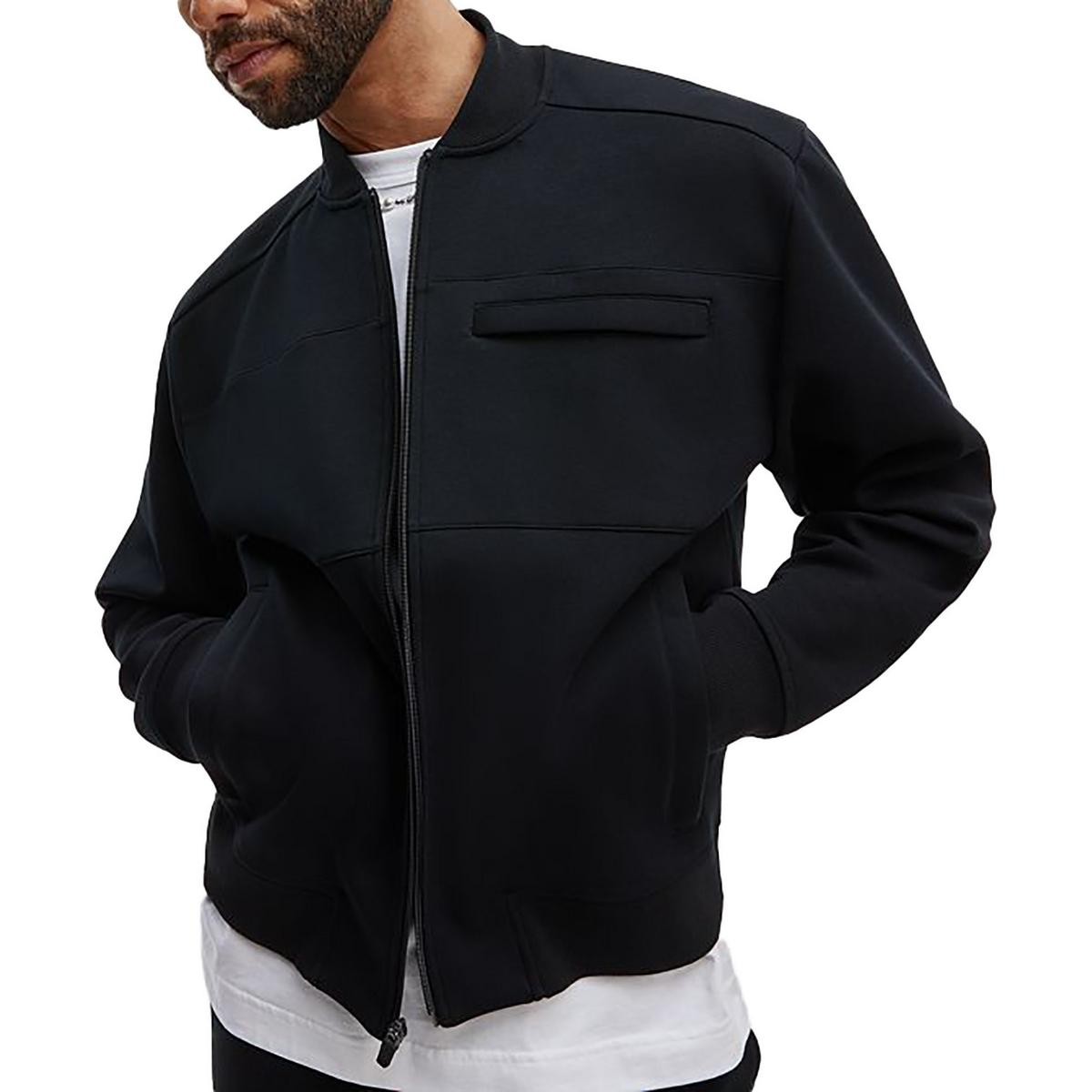 Мужская флисовая куртка Mode of One с эластичным воротником в рубчик и застежкой на молнию BHFO 3098 24590₽