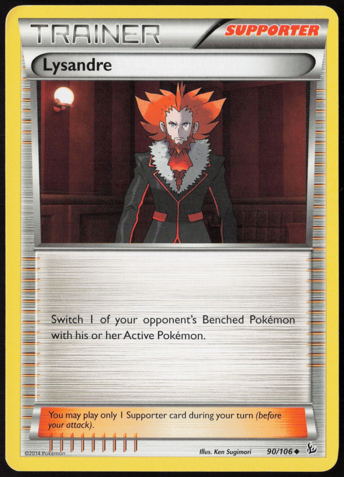 Lysandre Normal 90/106 XY - Flashfire LP