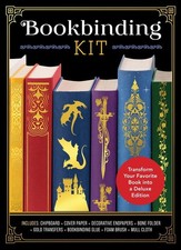 Bookbinding Kit: Transform Your Favorite Book into a Deluxe Edition - Includes: