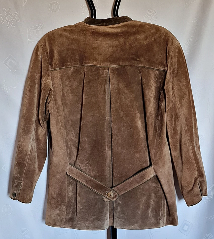 JACKET VINTAGE J LANDGWAND TRACHTEN OKTOBERFEST DIRNDL LEATHER MENS US40 EU50 - Image 3 of 4