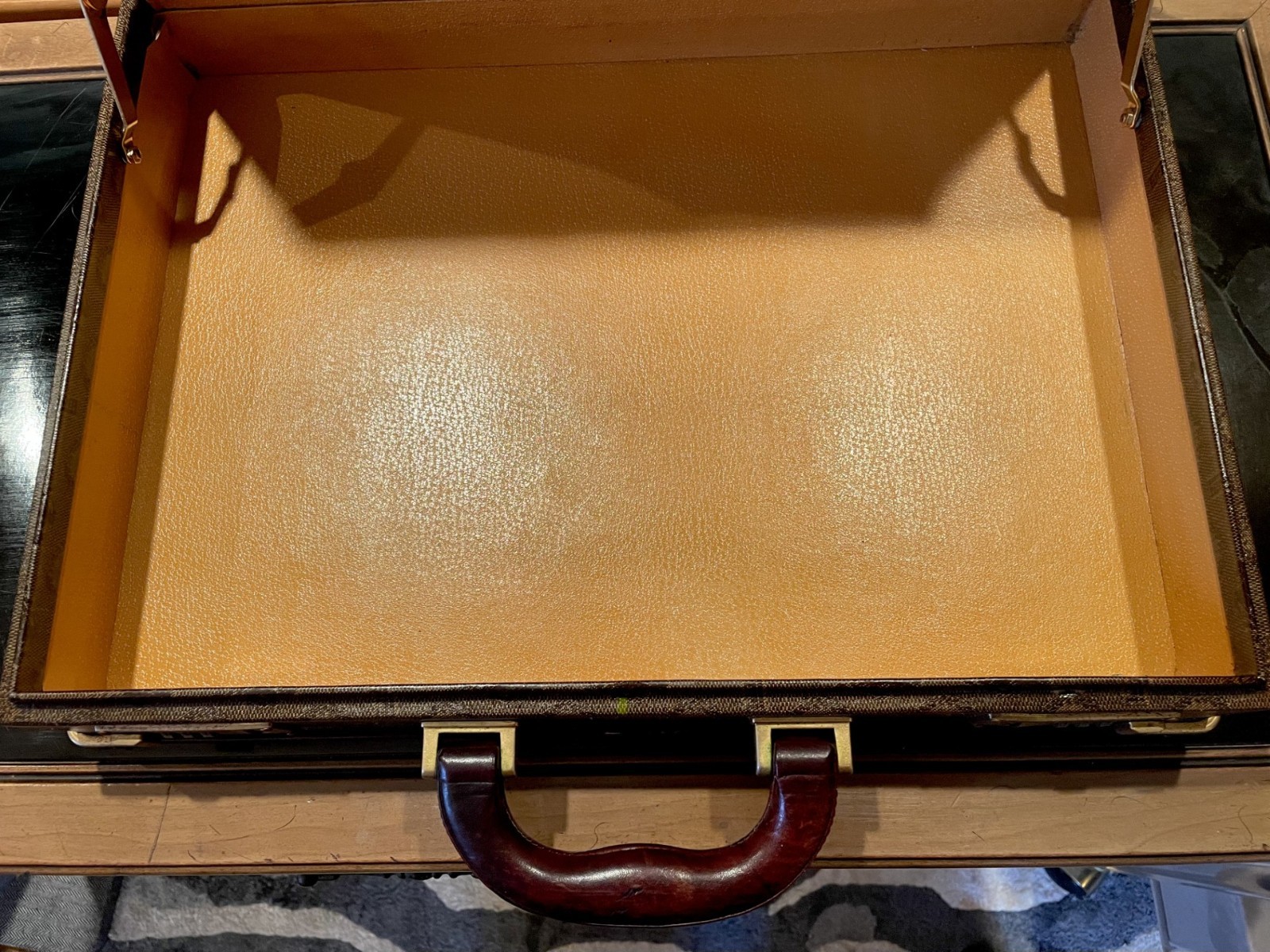 Ferrari Leather Briefcase VINTAGE COLLECTIBLE 1970s