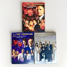 NEW Las Vegas Seasons 1, 2,  3 DVD- Sealed Series Uncut And Uncensored NBC
