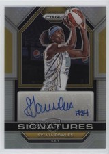 2023 Panini Prizm WNBA Signatures Silver Prizm Sylvia Fowles #SG-SFL Auto 0r5