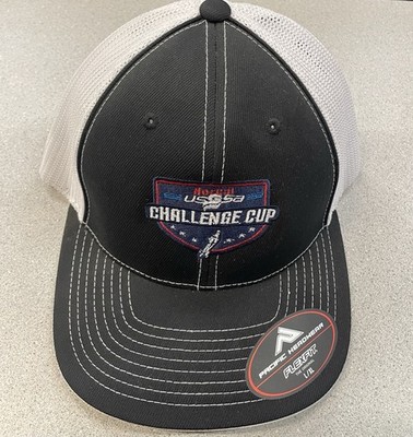 NEW Pacific Headwear USSSA Challenge Cup Hat Softball Cap Flexfit L/XL NorCal Ed