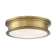 Savoy House - 3 Light Flush Mount-Transitional Style with Bohemian and