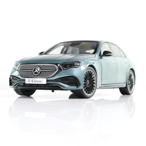 Mercedes-Benz E-Class W214 sedan AMG verde silver Scale Model 1:18 B66961118 NEW - Picture 3 of 10