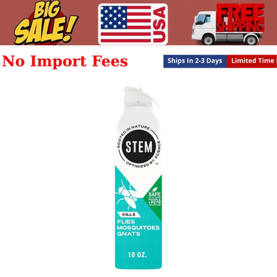 Stem Kills Flies, Mosquitoes And Gnats: Plant-Based Active Ingredient Bug Spray,