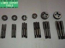 BSW LEFT HAND THREAD TAP AND DIE SET 3/16,1/4,5/16,3/8,7/16,1/2 ENGLISH THREAD