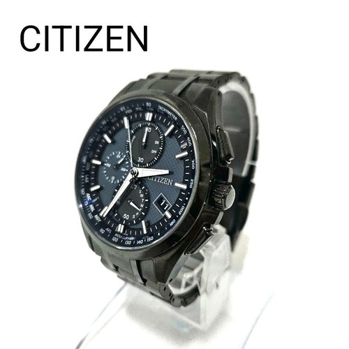 Citizen Attesa AT8044-56L Eco-Drive Radio Titanium Chronograph Watch