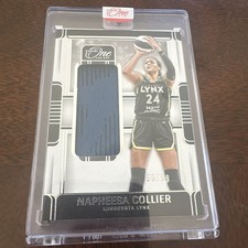 Panini One and One Napheesa Collier Minnesota Lynx Patch Serial Numbered /99