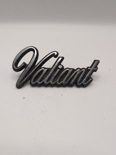 1975 1976 Plymouth Valiant Emblem Mopar Fender Nameplate Ornament Badge