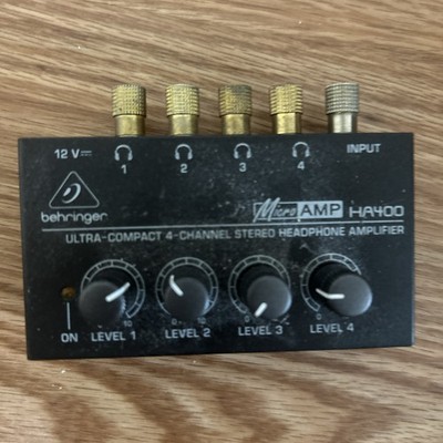 Behringer Microamp HA400 Headphone Amp