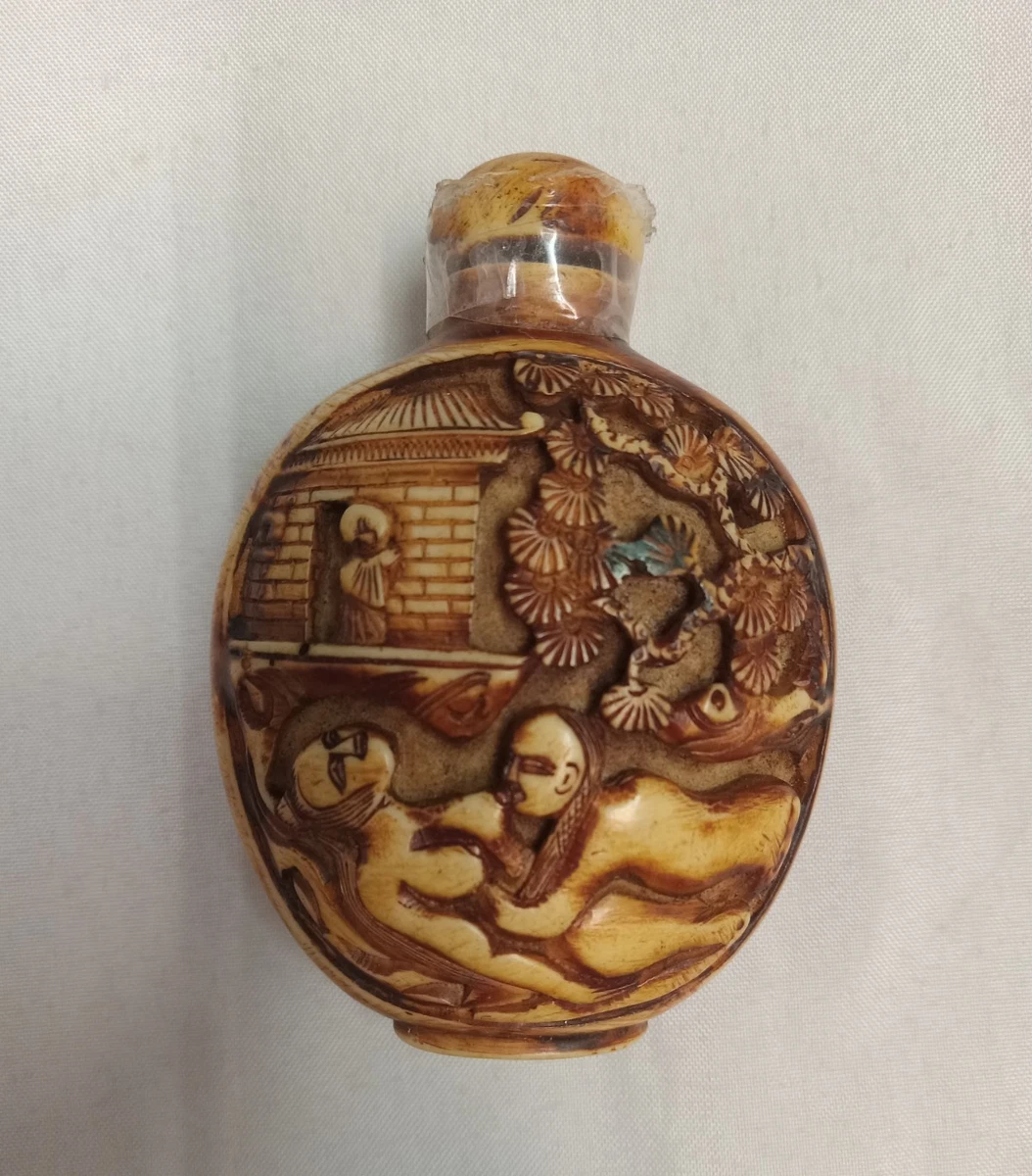 古董中国红色鼻烟壶1850-1899 | eBay