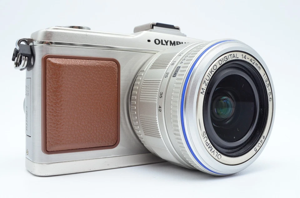 【MINT】 Olympus E-P2 Silver 12.3MP Mirrorless Camera w/lens S.C2138 Japan seller - Image 4 of 4
