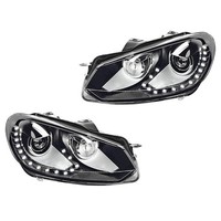 Hauptscheinwerfer-Set 12 V D1S LED W5W PY21W DE Bi-Xenon Hella FüR U.A. VW Golf