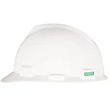 Msa Safety 10150199 V-Gard Green Slotted Cap, Fast-Trac Iii Suspension, Type I,