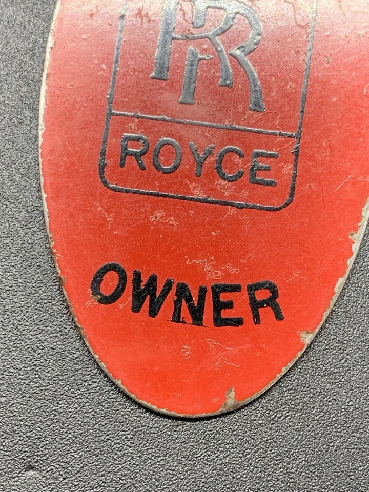 Ancien Porte Clé Rolls Royce Owner Vintage Old Automobilia Key - Photo 4/4