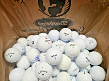 GOLF BALLS 100 count - Very Good Condition - FREE SHIPPING 