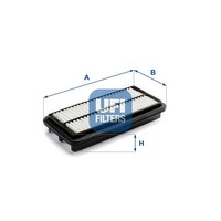 UFI Luftfilter 30.308.00 Filtereinsatz FüR Picanto KIA SA 1 LPG