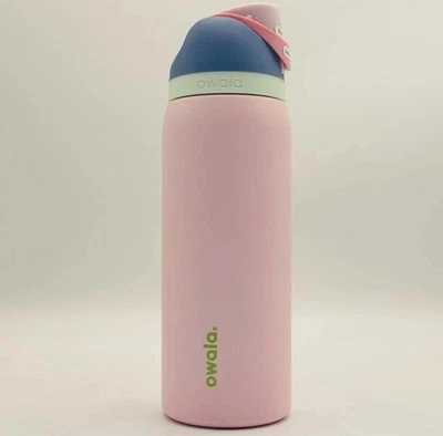 Owala FreeSip 32oz Stainless Bottle Leak-Proof, Straw & Wide Mouth Sip