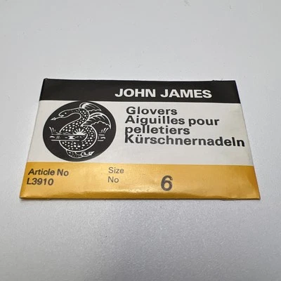 John James Glover Needles #6 25pk