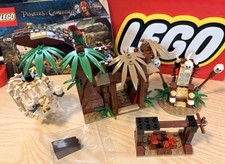 Lego Piratas del Caribe: La Escape Caníbal (4182) COMO ESTÁ