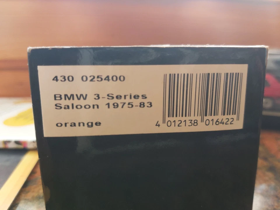 BMW Serie 3 1975-83 Minichamps 1 43 - Immagine 2 di 2