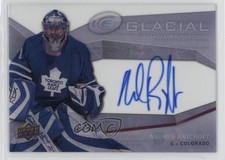 2008-09 Upper Deck Ice Glacial Graphs Andrew Raycroft #GG-AR Auto 1dp4