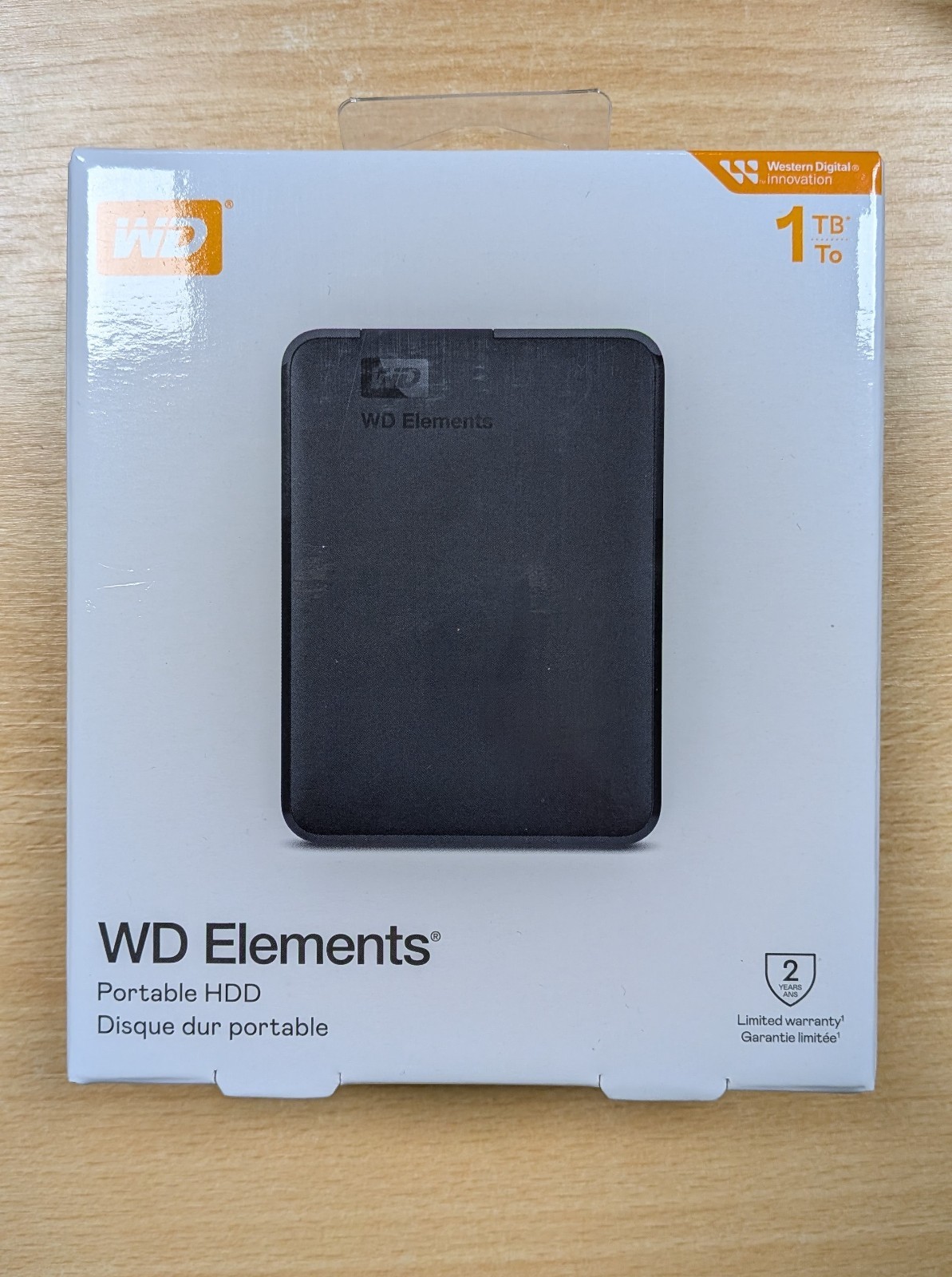 Western Digital WD Elements Portable 1TB, USB 3.0, 2,5 Zoll Externe Festplatte - Schwarz (WDBUZG0010BBK-WESN) 1 s l1600