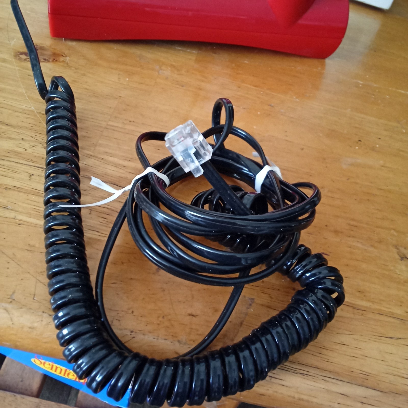 Vtg 1990 Super Mario Bros. 2 Telephone In Box Red Pipe W/ Instructions Warranty